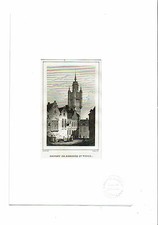 gravure Befroy BERGUES SAINT VINOX Nord Rauch Nyon Guide pittoresque voyageur