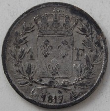 FRANCE 1 FRANC LOUIS XVIII