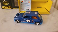 SOLIDO- RENAULT 5 TURBO - TOUR DE CORSE 1980 parfait état complète avec boite