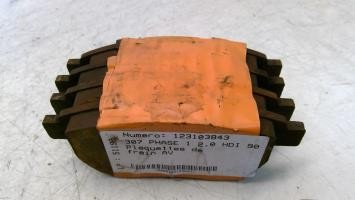 Plaquettes frein avant - plaquettes,