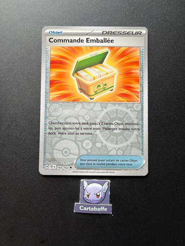 Carte pokémon commande - carte,