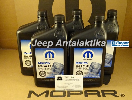 Huile moteur 68218890ab - 5w-20,