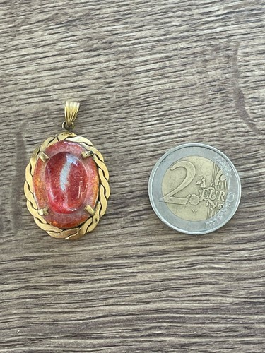 Ancien pendentif émaux - pendentif, en