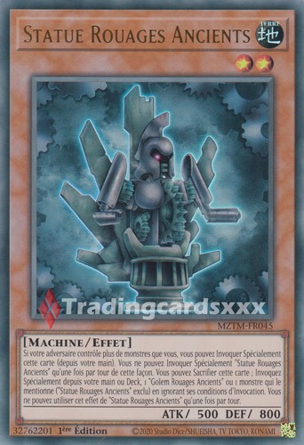 Statue rouages - yu-gi-oh!,