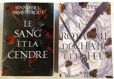 Le SANG et la CENDRE tomes 1 et 2 Jennifer Armentrout roman livre fantasy