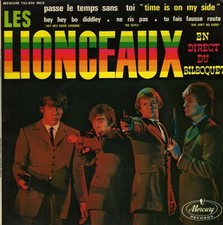 LES LIONCEAUX HEY HEY BO DIDDLEY / NO REPLY (BEATLES) +2 FRENCH ORG EP 45 PS 7"