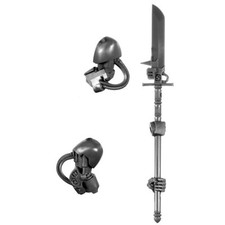 GKTE12 HALLEBARDE NEMESIS TERMINATOR CHEVALIER GRIS WARHAMMER 40K BITZ 61-68-78