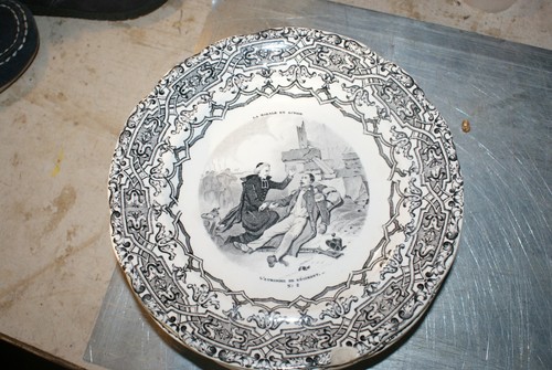 Assiette parlante gien - parlante,