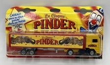 Camion Volvo Le Cirque Pinder Zoo au 1:100° - MAJORETTE Metal 340 - 1998 - Neuf