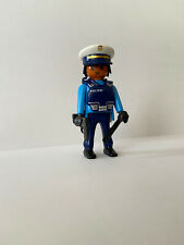 Playmobil personnage policier allemand pour police fourgon commissariat voiture