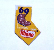 Magnet gaulois carte - magnet,