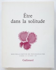 Être dans la solitude -