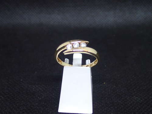 Bague trilogie jaune - bague,