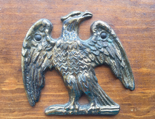 Superbe aigle bronze dore - en,