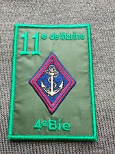 PATCH   ECUSSON  -  11° RAMA  -  ARTILLERIE  MARINE  -  4° BATTERIE