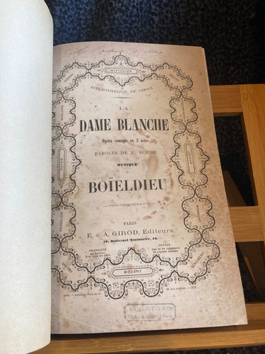 Boieldieu dame blanche - dame,