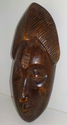 Masque baoule art - masque,