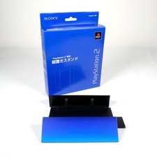 Socle Vertical Stand Sony Playstation 2 PS2 Officiel SCPH-10040 Blue Jap Japan 1