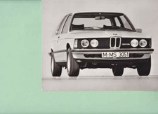  photo de presse / press photo original BMW 323i E21 1977 