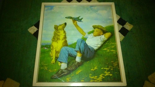 Magnifique litho art - 50's,