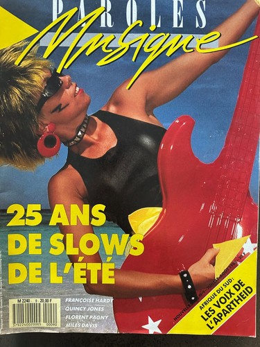 Magazine paroles musique - paroles, et