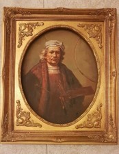 Carré Peinte à la Main Dame