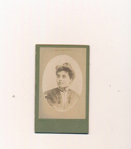 Cdv portrait femme - cdv,