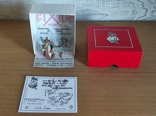 Statuette en plomb, Pixi LE RAT AVEC SA GOMME - PTILUC année 1996