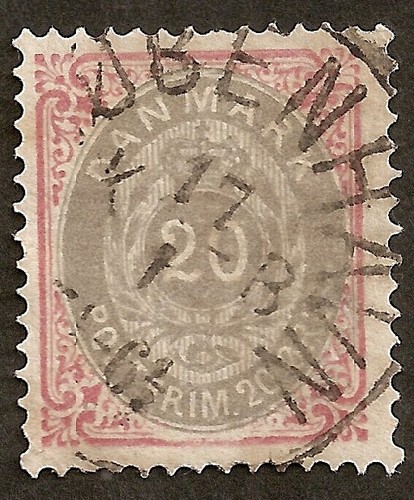 Danemark 26 a facit - yv,