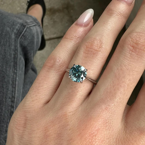 Bague diamant mariage ronde - , 2