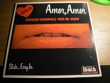 ... lp 33t  Rod Mc KUEN   " Amor , amor " DISQUES IBACH