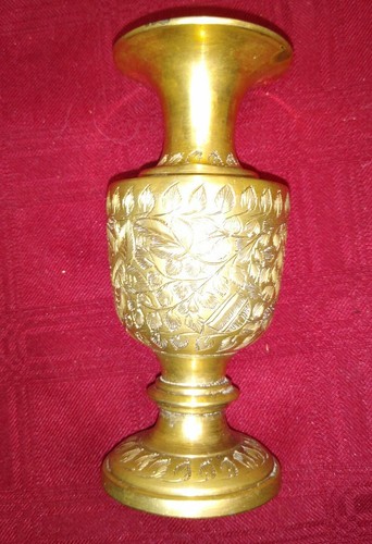 Brass vase made india 5 - ,
