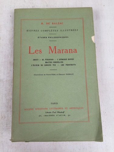 Balzac les marana - balzac,, marana,