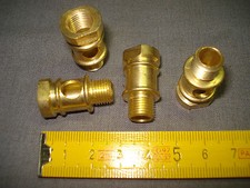 Raccord neuf en laiton (lot de