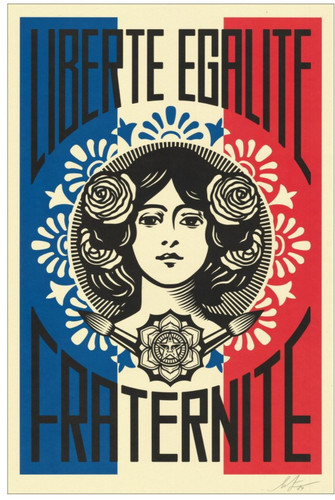 Affiche poster liberté - ,