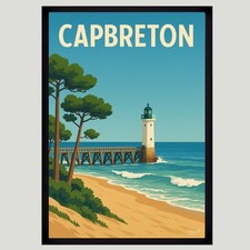 Affiche Poster mural CAPBRETON