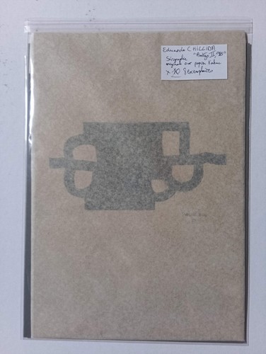 Eduardo chillida antzo ii - eduardo, chillida,