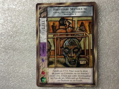 Ccg card mythos - card, british