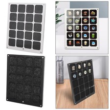 Présentoir mural pour badges