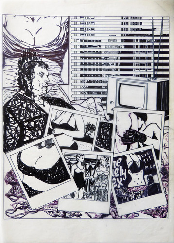 Planche originale dessin