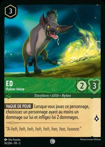 Hyène rieuse 74 204 fr - -, [74/204