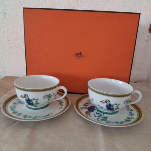 Lot soucoupes hermes - lot, 2