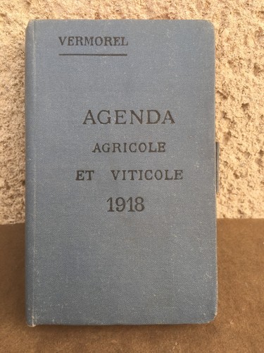 Ancien agenda agricole - , et