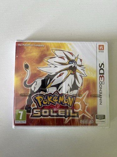 Pokémon soleil nintendo 3ds - pokémon,