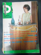 Système D N° 254 1967 bricolage DIY Bar Kart à 3 roues table ping pong Caravane