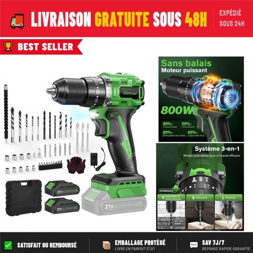 Ginour perceuse visseuse - perceuse-visseuse, à
