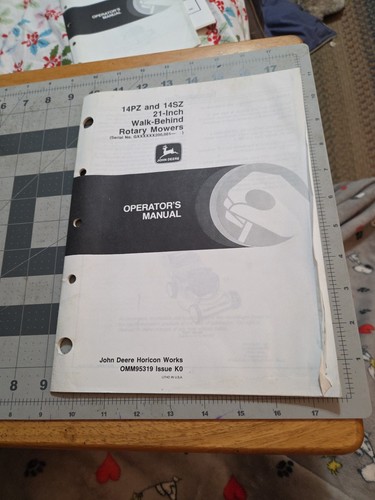 John deere operator manual - john,