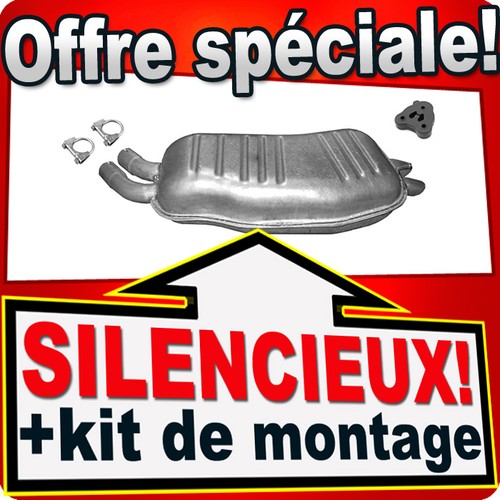 Silencieux arriere pour bmw - arriere,