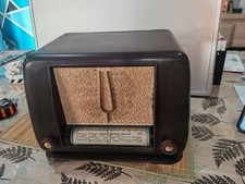 Ancien Poste Récepteur radio TSF à lampes  Thomson D2524 En Bakélite 
