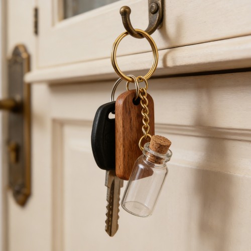 10 Pcs Bouteille Porte-clés